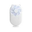 Portable Mini Cute Rechargeable Handheld Fan W/ Phone Stand | https://www.bestnamebadges.com