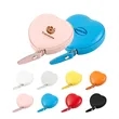 60" Heart PU Leather Retractable Soft Tape Measure | https://www.bestnamebadges.com