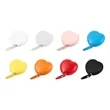 60" Heart PU Leather Retractable Soft Tape Measure | https://www.bestnamebadges.com