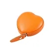 60" Heart PU Leather Retractable Soft Tape Measure | https://www.bestnamebadges.com
