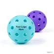 40 Hole Pickleball Practice Ball | https://www.bestnamebadges.com