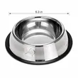 Stainless Steel Pet Bowl | https://www.bestnamebadges.com