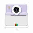 White Purple Instant Print Camera | https://www.bestnamebadges.com