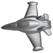 PU Foam Fighter Jet Stress Reliever | https://www.bestnamebadges.com