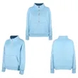 Half Zip Stand Collar Fleece Pullover Sweatshirt | https://www.bestnamebadges.com