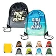 Full Color Oxford Sports Drawstring Backpack Bag | https://www.bestnamebadges.com