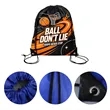 Full Color Oxford Sports Drawstring Backpack Bag | https://www.bestnamebadges.com