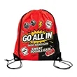 Full Color Oxford Sports Drawstring Backpack Bag | https://www.bestnamebadges.com