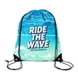 Full Color Oxford Sports Drawstring Backpack Bag | https://www.bestnamebadges.com