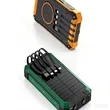 Wireless Solar Power Bank | https://www.bestnamebadges.com
