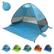Portable Pop Up Beach Tent W/ Storage Bag | https://www.bestnamebadges.com