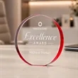 Gainsborough Circle Award - Red | https://www.bestnamebadges.com