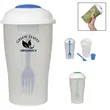 3-Piece Salad Shaker Set | https://www.bestnamebadges.com