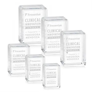 Fulton Cube Award - Vertical