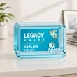 Fulton Cube VividPrint™ Double Sided Award - Horizontal | https://www.bestnamebadges.com