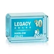 Fulton Cube VividPrint™ Double Sided Award - Horizontal | https://www.bestnamebadges.com