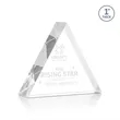 Spartan Triangle Award - Clear | https://www.bestnamebadges.com