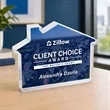 Homestyle VividPrint™ Double Sided Award - Clear | https://www.bestnamebadges.com
