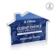 Homestyle VividPrint™ Double Sided Award - Clear | https://www.bestnamebadges.com