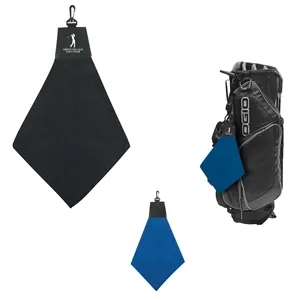 Triangle Fold Golf Towel