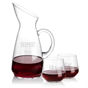Taroni Carafe & Sturgis Stemless Wine