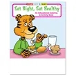 Eat Right & Healthy Coloring and Activity Book Fun Pack | https://www.bestnamebadges.com