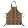 Custom Sublimated Full Length Apron W/ Adjustable Neck Strap | https://www.bestnamebadges.com