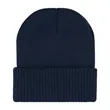 KNIT BEANIE WITH CUFF | https://www.bestnamebadges.com
