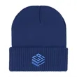 KNIT BEANIE WITH CUFF | https://www.bestnamebadges.com