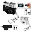 Mini Digital Camera Keychain | https://www.bestnamebadges.com