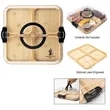 Portable Charcuterie Board With Lid | https://www.bestnamebadges.com