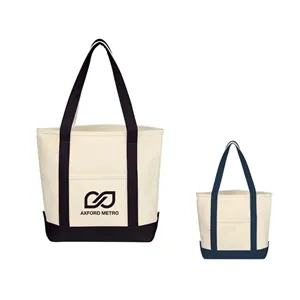 Small Starboard Cotton Canvas Tote Bag