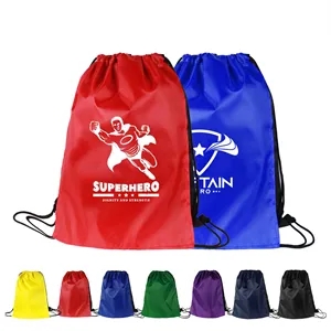 Superhero Drawstring Backpack