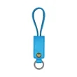 Portable Usb C Charger Cable W/ PU Leather Keychain | https://www.bestnamebadges.com