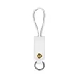 Portable Usb C Charger Cable W/ PU Leather Keychain | https://www.bestnamebadges.com
