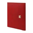 PU Leather A5 Business Binder Notebook W/ Card Slot | https://www.bestnamebadges.com