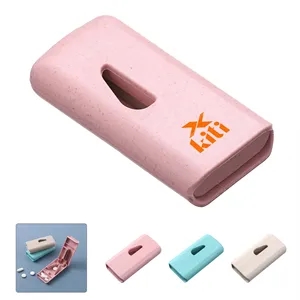 Compact Portable Plastic Pill Cutter Splitter