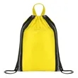 Reflective Safety Drawstring Backpack | https://www.bestnamebadges.com
