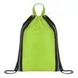 Reflective Safety Drawstring Backpack | https://www.bestnamebadges.com