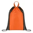 Reflective Safety Drawstring Backpack | https://www.bestnamebadges.com