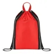 Reflective Safety Drawstring Backpack | https://www.bestnamebadges.com
