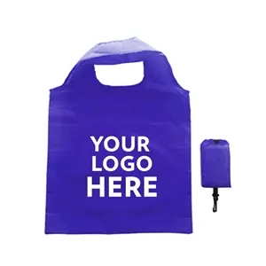 Foldable Reusable Grocery Shopping Tote Bag Fits in Pocket