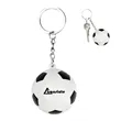 Mini Soccer Stress Ball Keychain | https://www.bestnamebadges.com