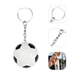 Mini Soccer Stress Ball Keychain | https://www.bestnamebadges.com