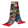 Full Color Knit Soccer Scarf W/ Tassels | https://www.bestnamebadges.com