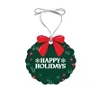 Wreath Ornament | https://www.bestnamebadges.com