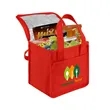 Compact Insulated Non Woven Cooler Tote Bag With Custom Logo | https://www.bestnamebadges.com