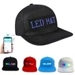 Animated Bluetooth Led Sign Hat Caps | https://www.bestnamebadges.com