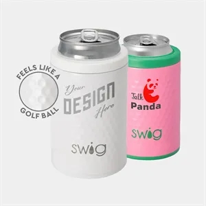 12 oz SWIG® Golf Stainless Steel Insulated Can Cooler