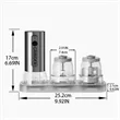 Electric Spice Grinder Set with Interchangeable Cups | https://www.bestnamebadges.com